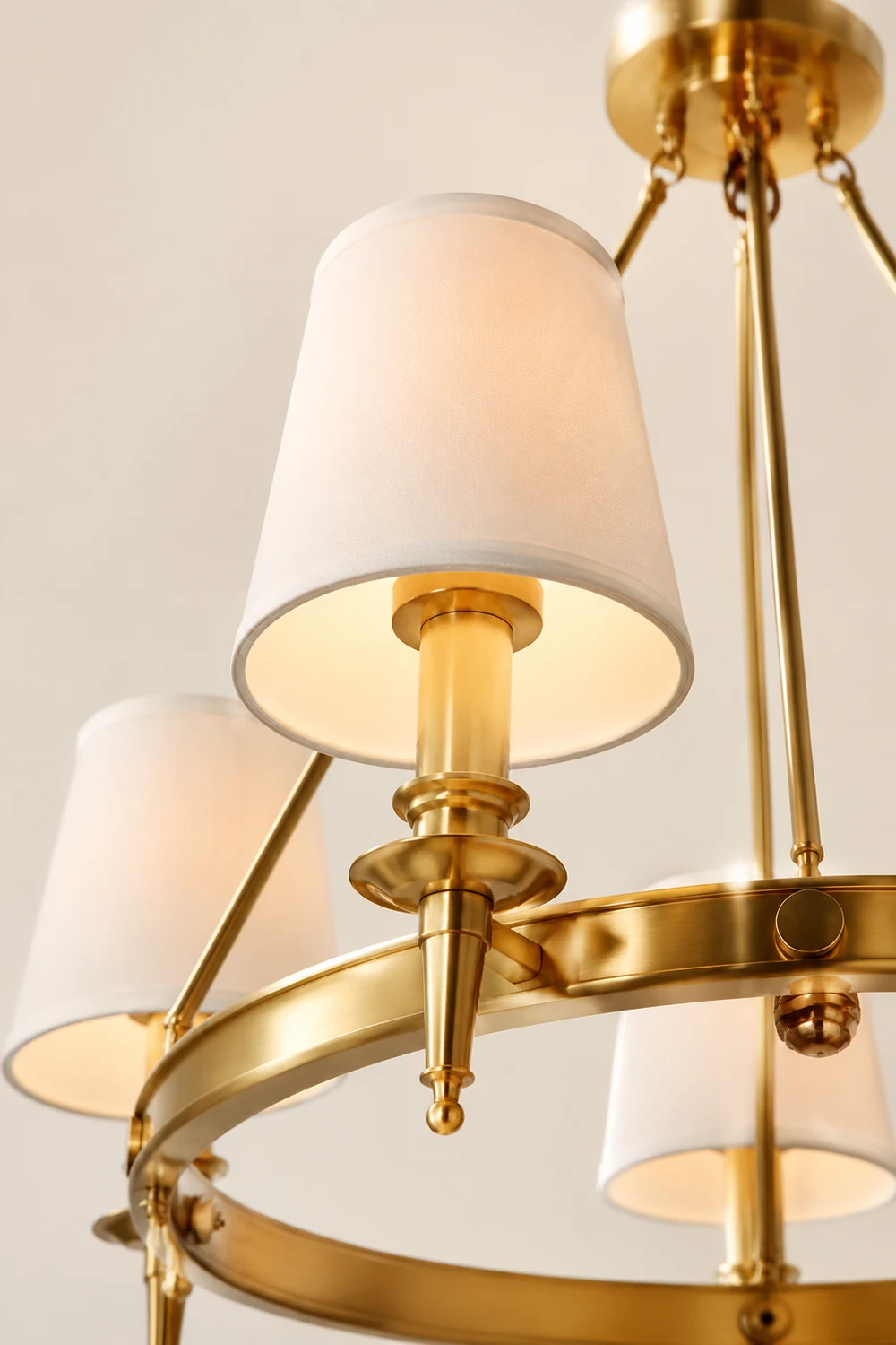 Antique Brass Chandelier - Lumpaz