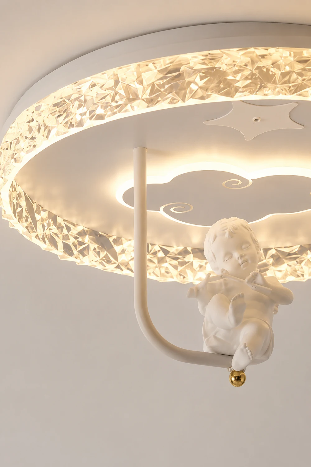 Round Carousel Children's Ceiling Lamp - Lumpaz