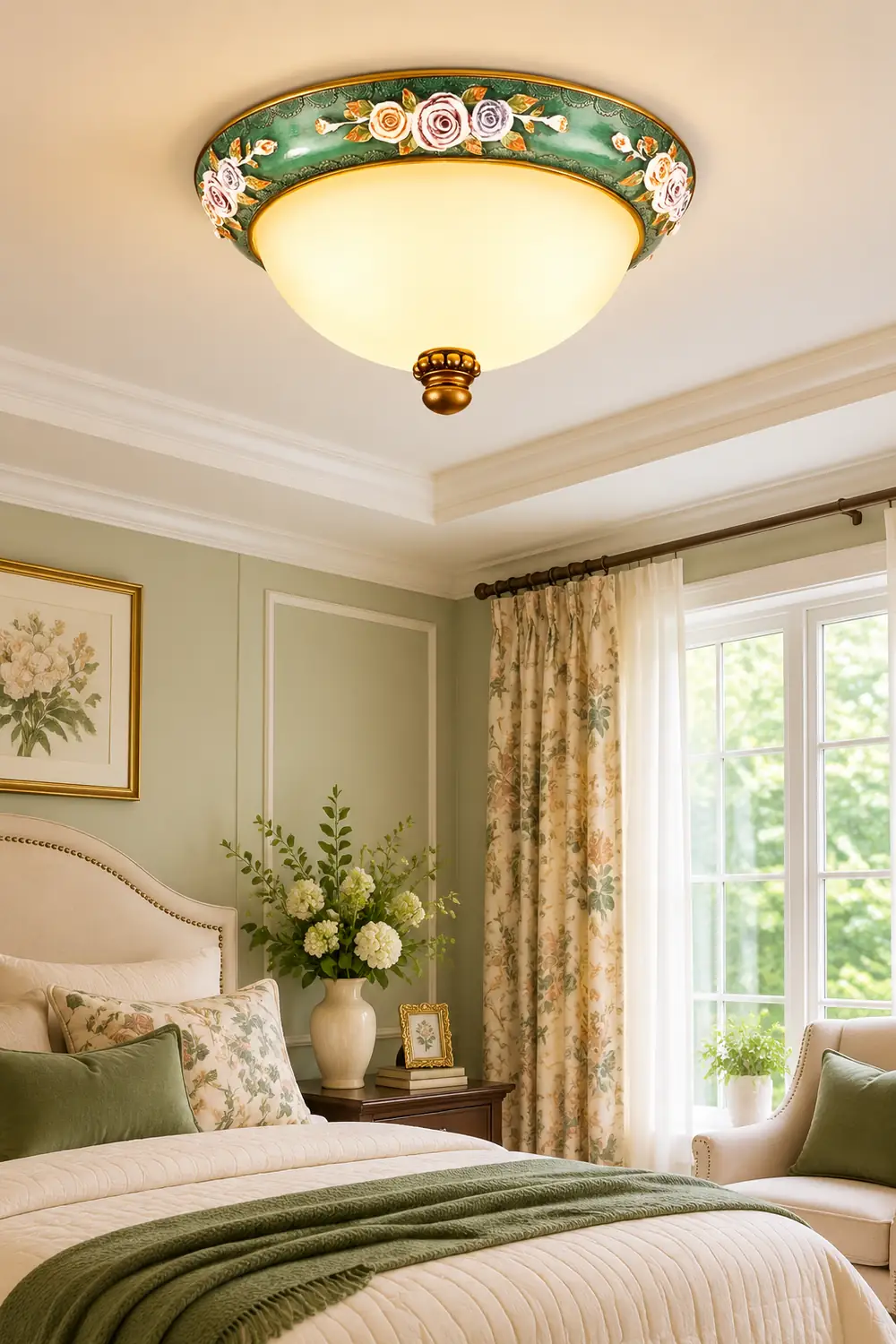 Pastoral Bowl Ceiling Light - Lumpaz