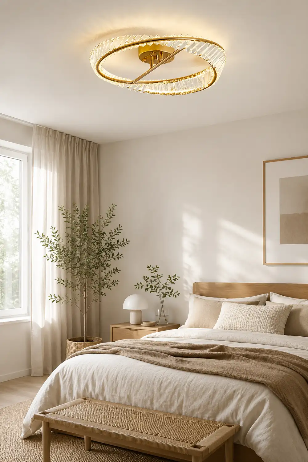 Crystal Rings Ceiling Lamp - Lumpaz