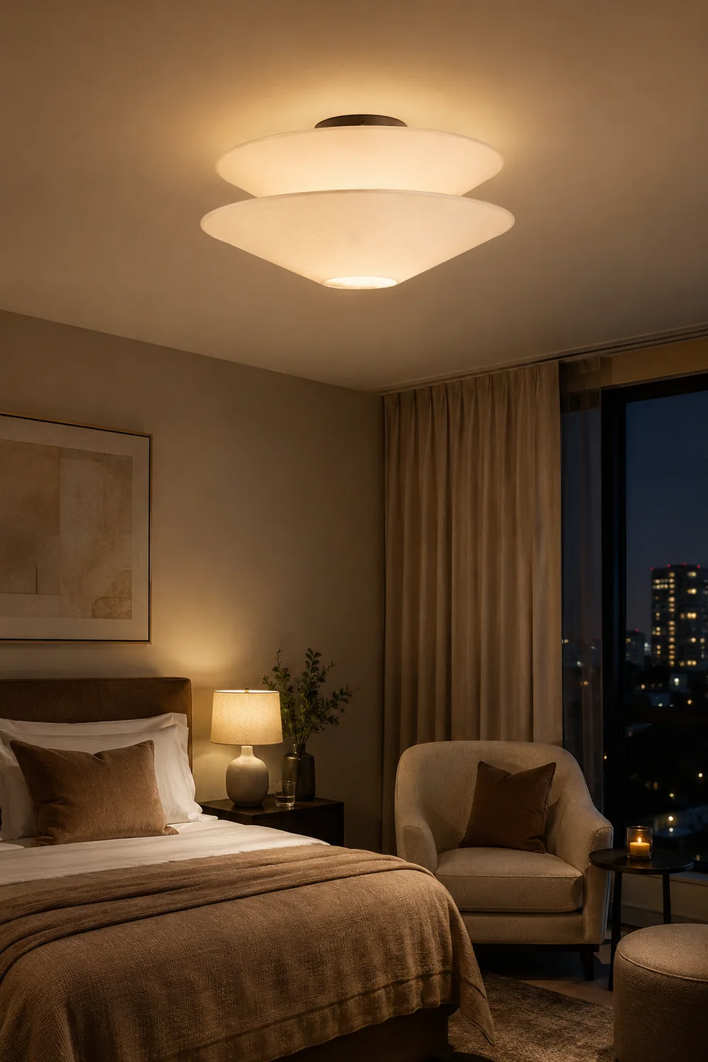 Gull Flushmount Ceiling Light - Lumpaz