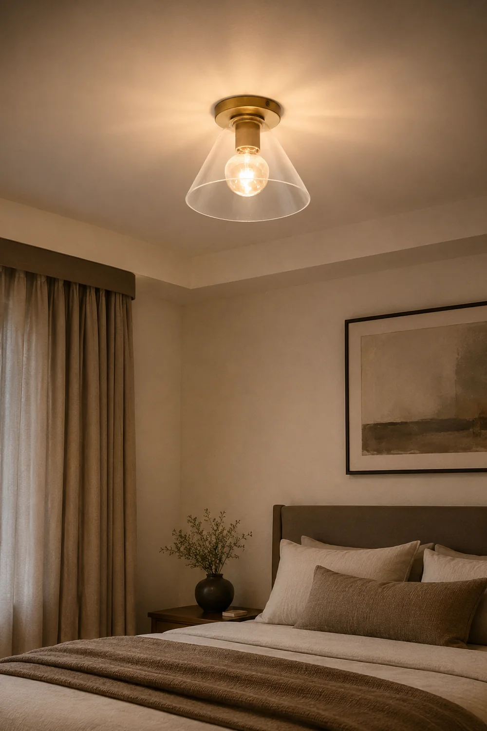 Simple Style Flush Mount Light - Lumpaz
