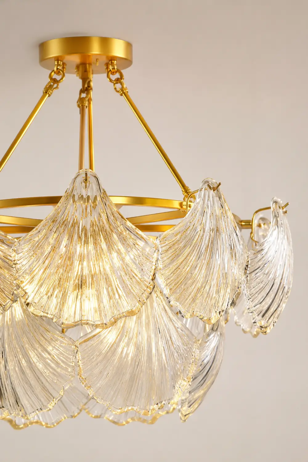 Ribbed Shell Ceiling light - Lumpaz