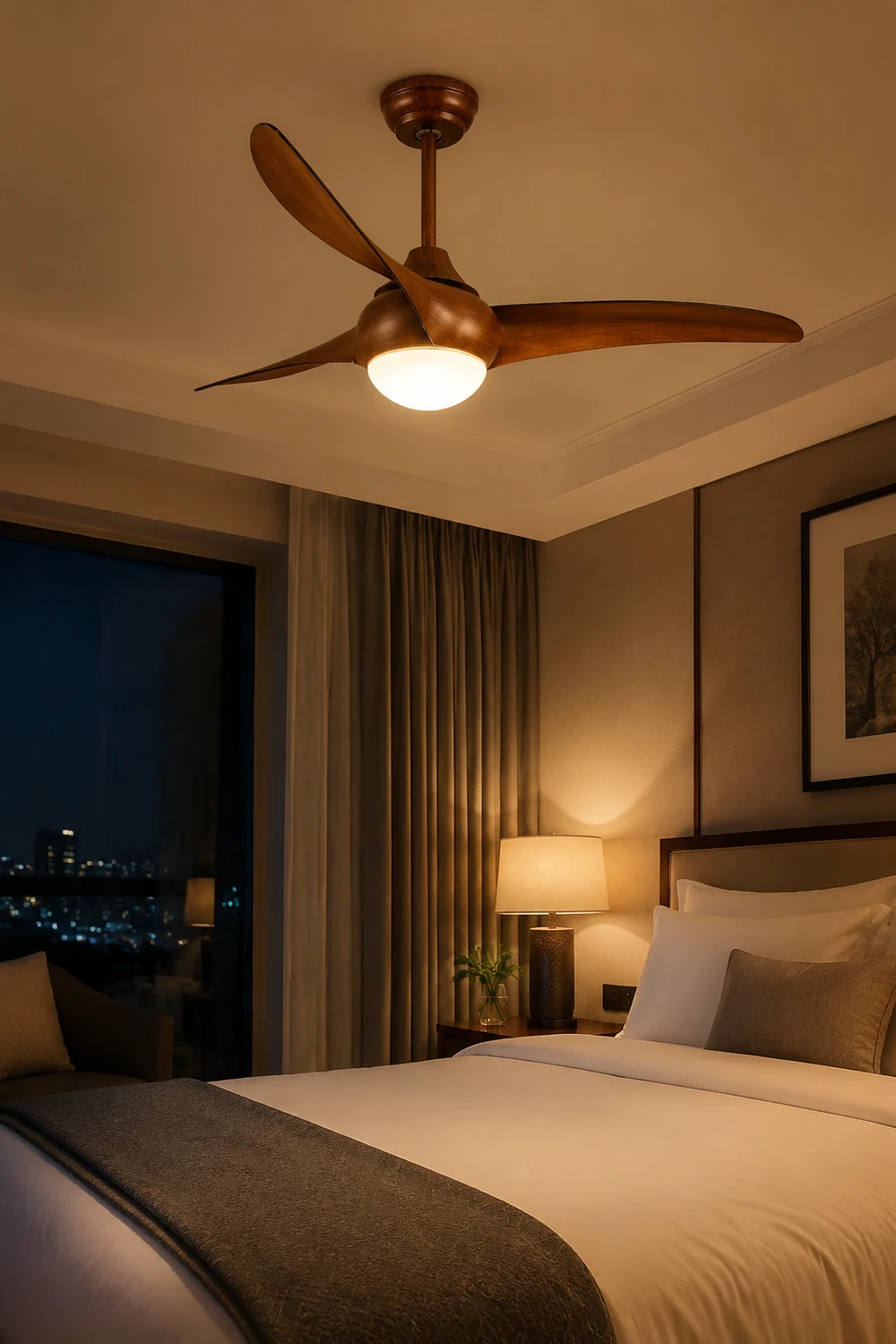Traditional Ceiling Fan Light - Lumpaz