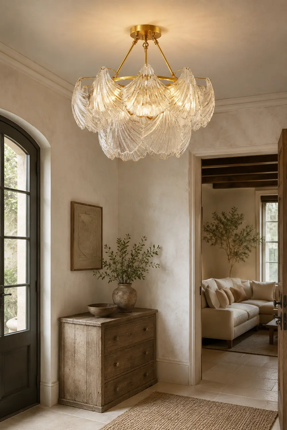 Ribbed Shell Ceiling light - Lumpaz