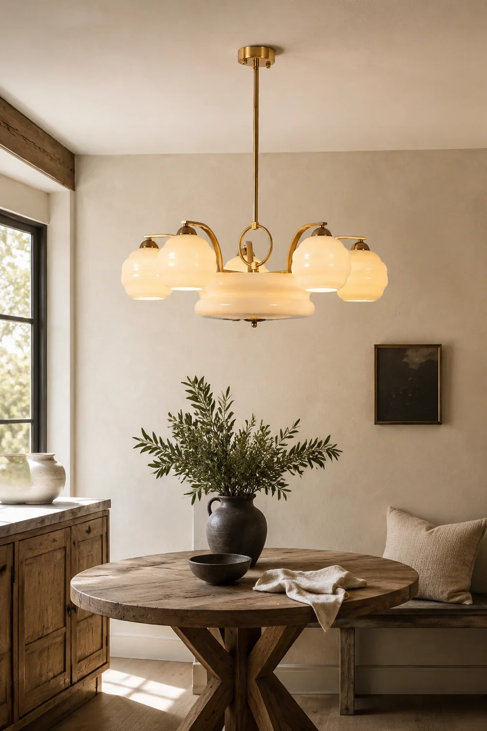 Art Deco Vintage Chandelier - Lumpaz