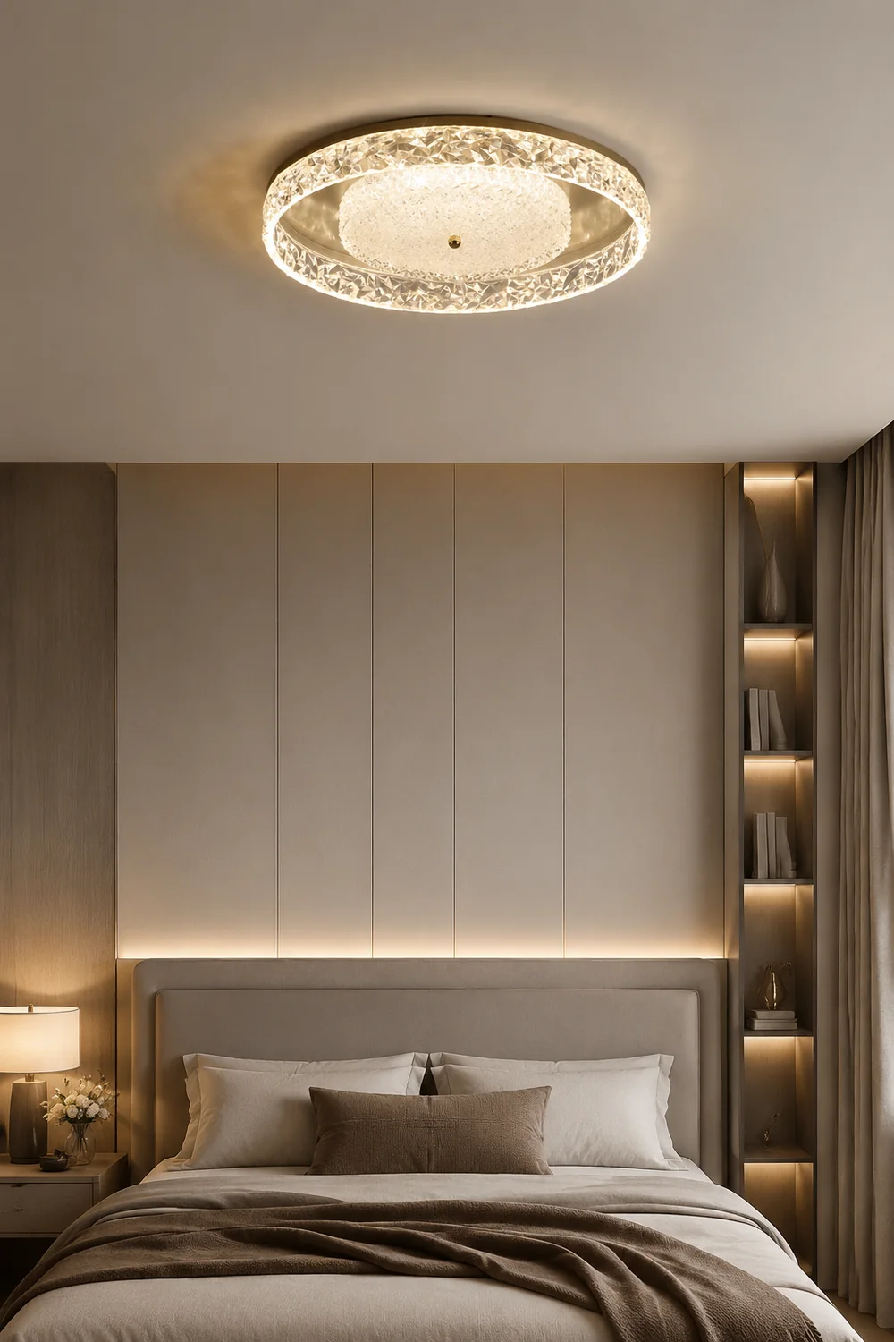 Crystal Embedded Ceiling lamp - Lumpaz