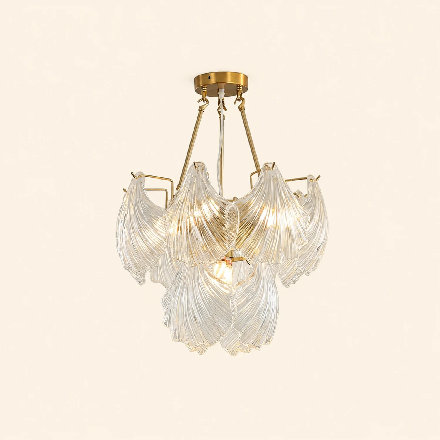 Ribbed Shell Ceiling light - Lumpaz