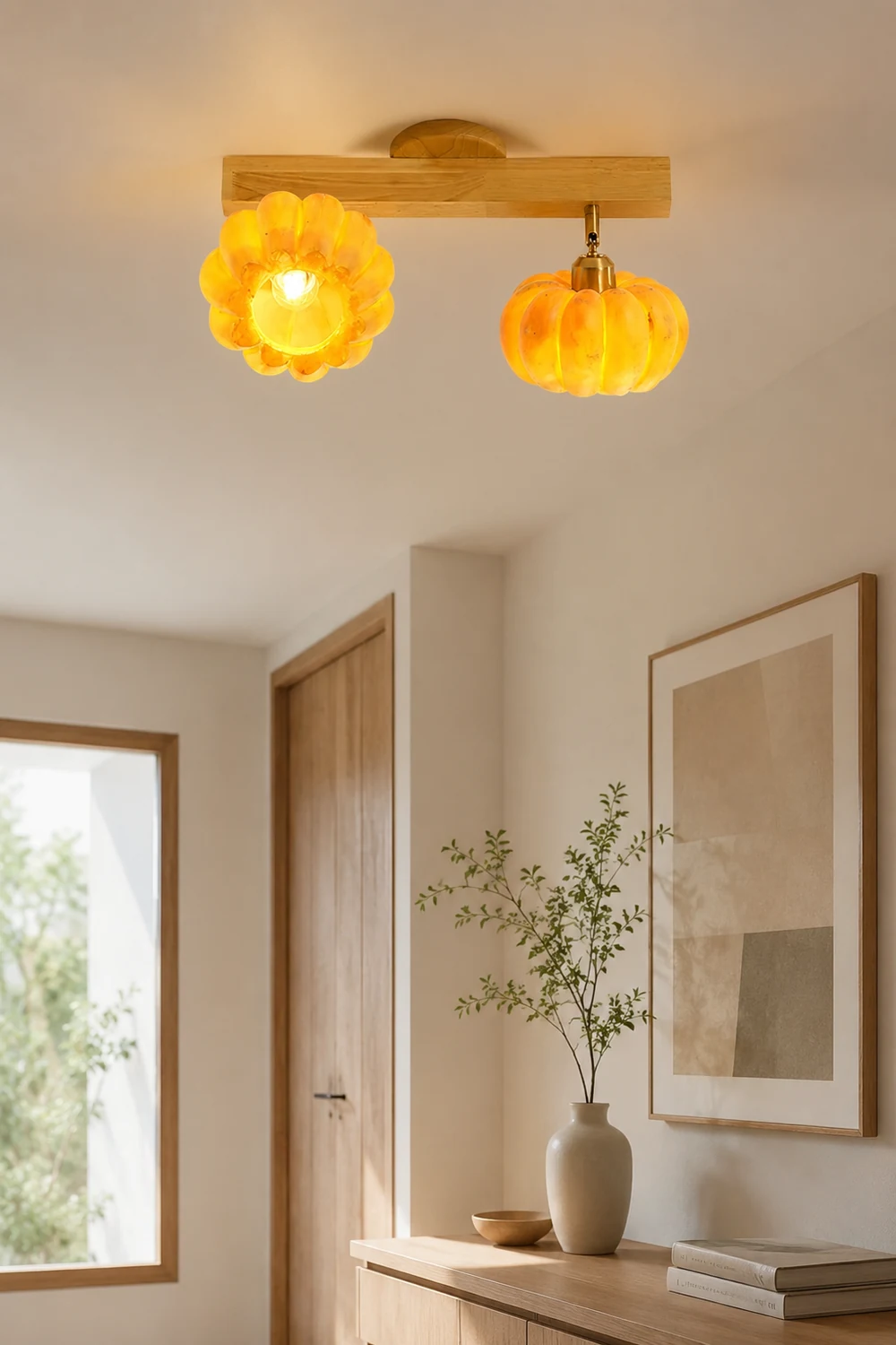 Pumpkin Multi Head Ceiling Lamp - Lumpaz