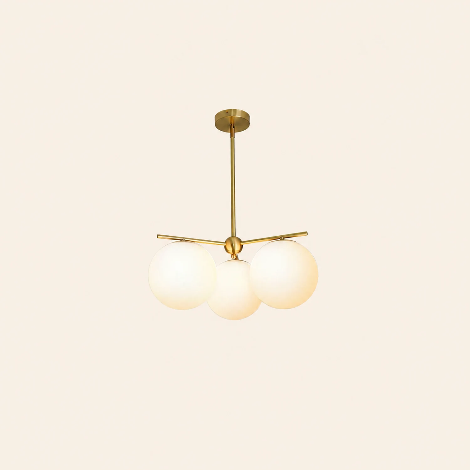 Sphere & Stem Chandelier - Lumpaz