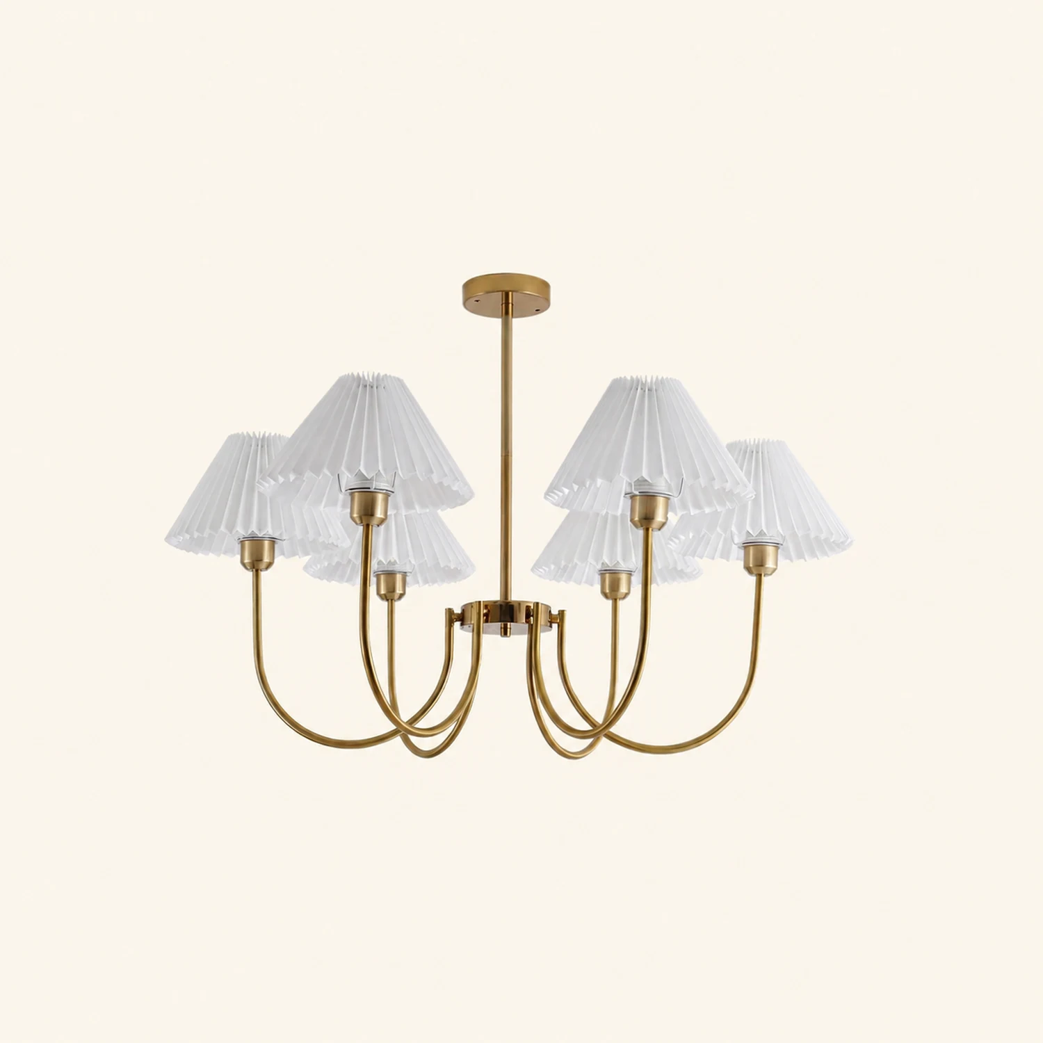 Lenore Pleated Chandelier - Lumpaz