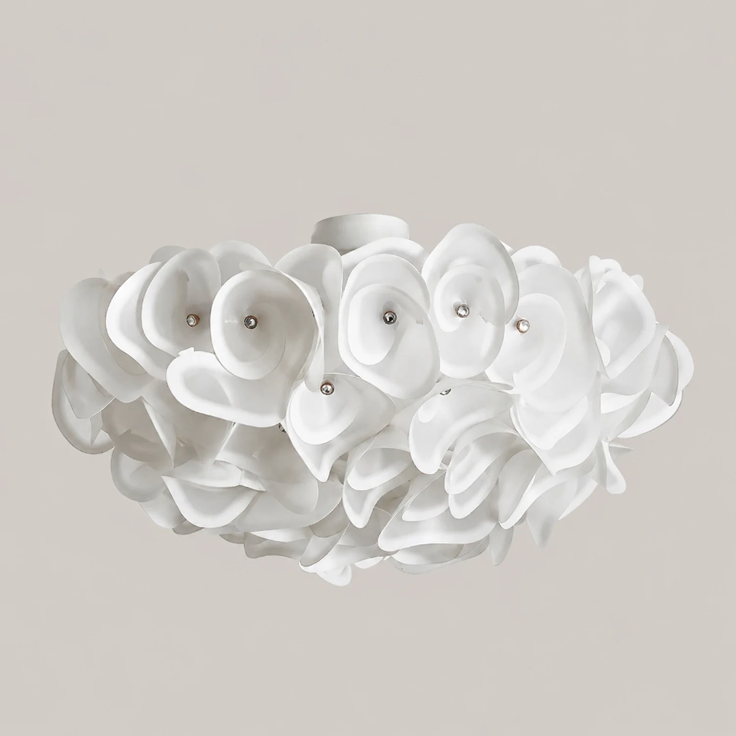 White Hydrangea Ceiling Lamp - Lumpaz