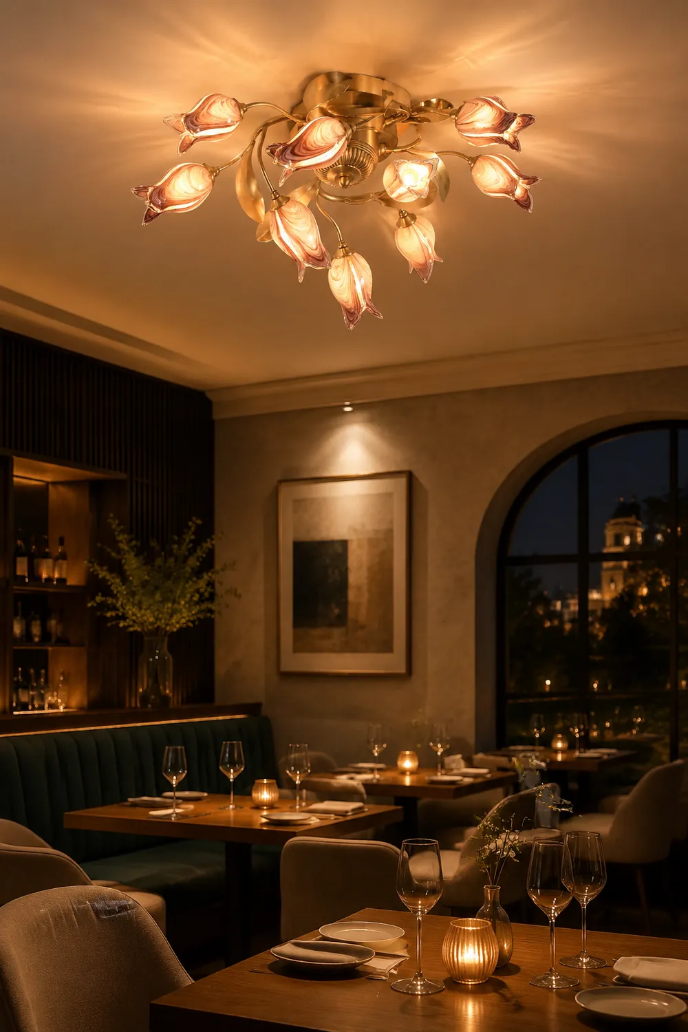 Tulip Serenade Ceiling Lamp - Lumpaz