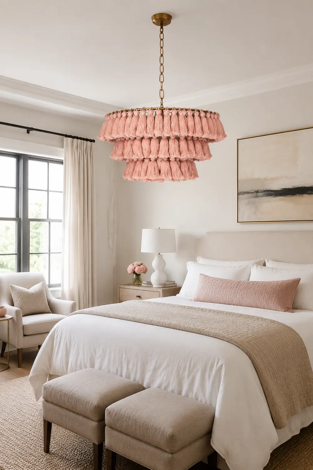 Fela Tassel Chandelier - Lumpaz
