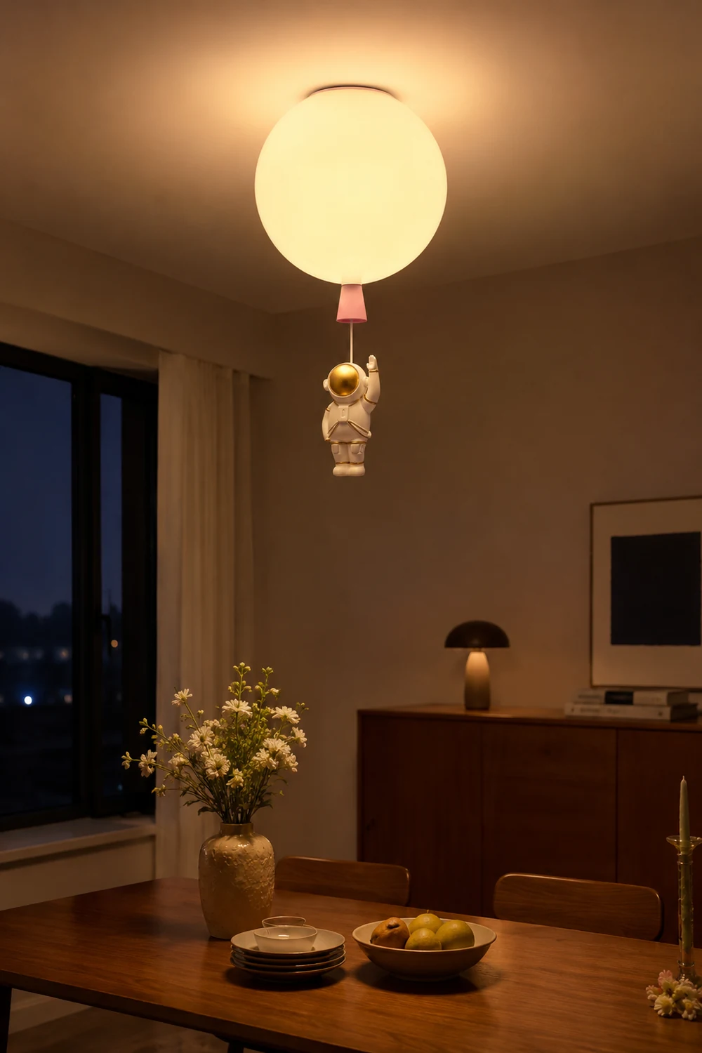 Balloon Glossy Ceiling Light - Lumpaz