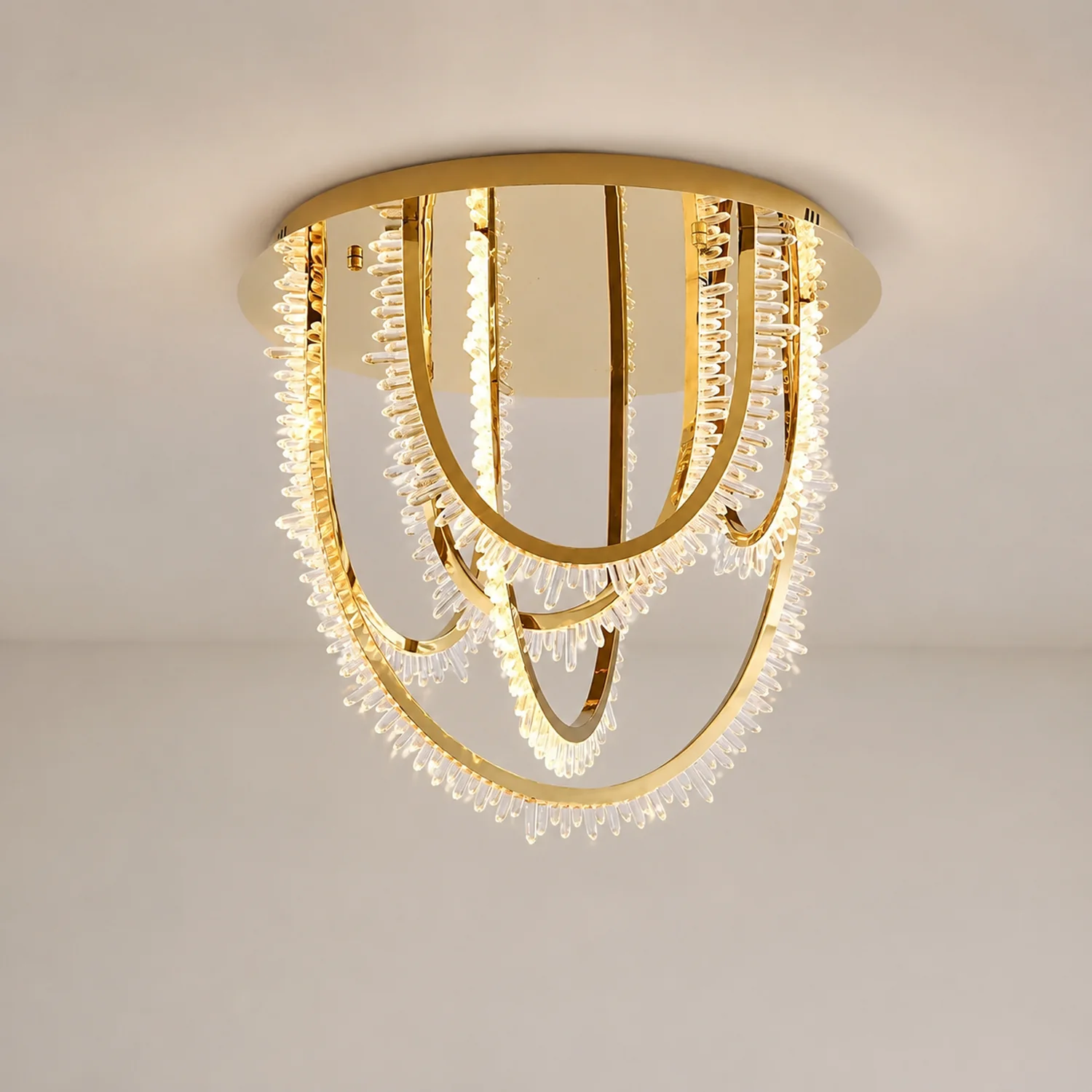 Crystal Corde Ceiling Light - Lumpaz