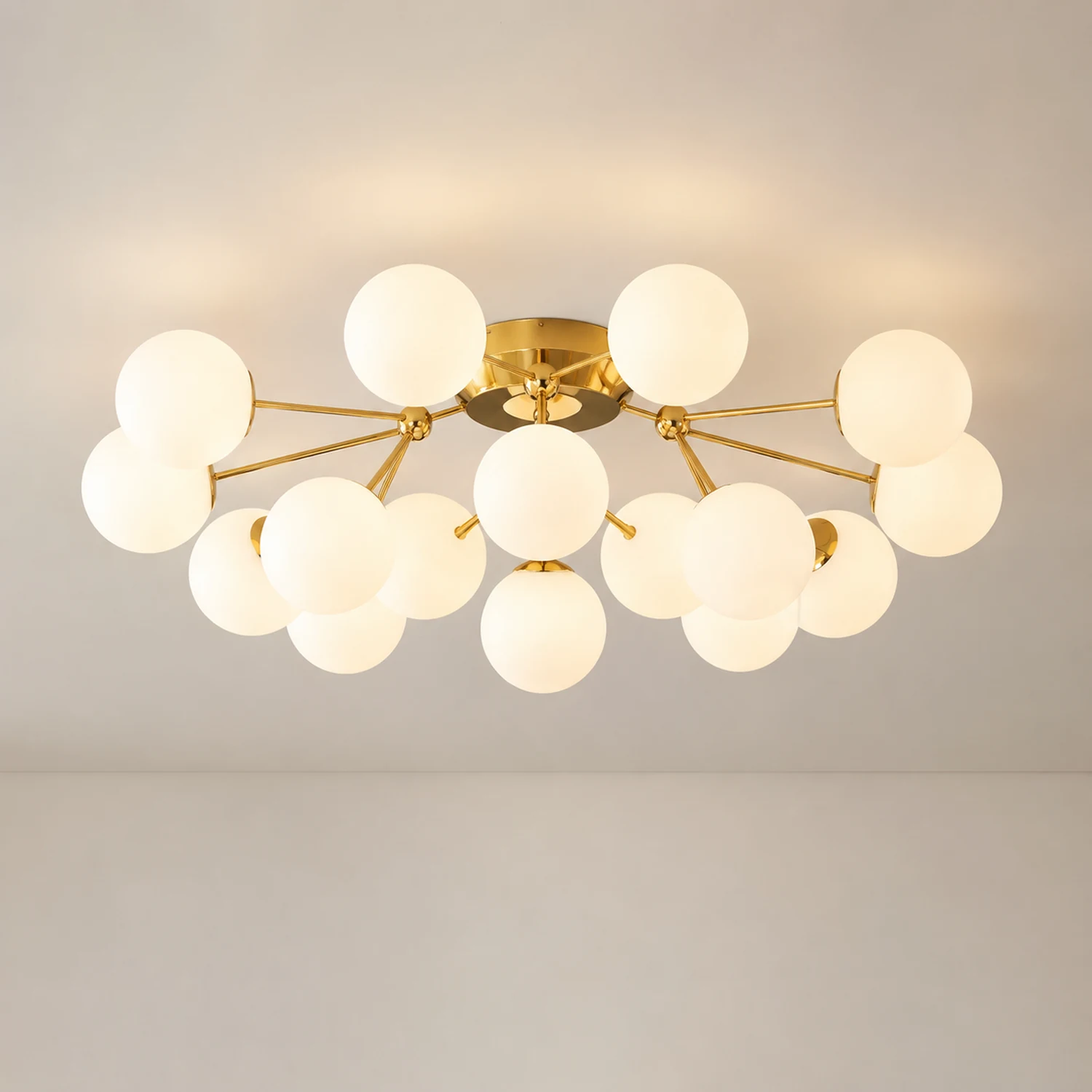 Glass Balls Cluster Ceiling Lamp - Lumpaz