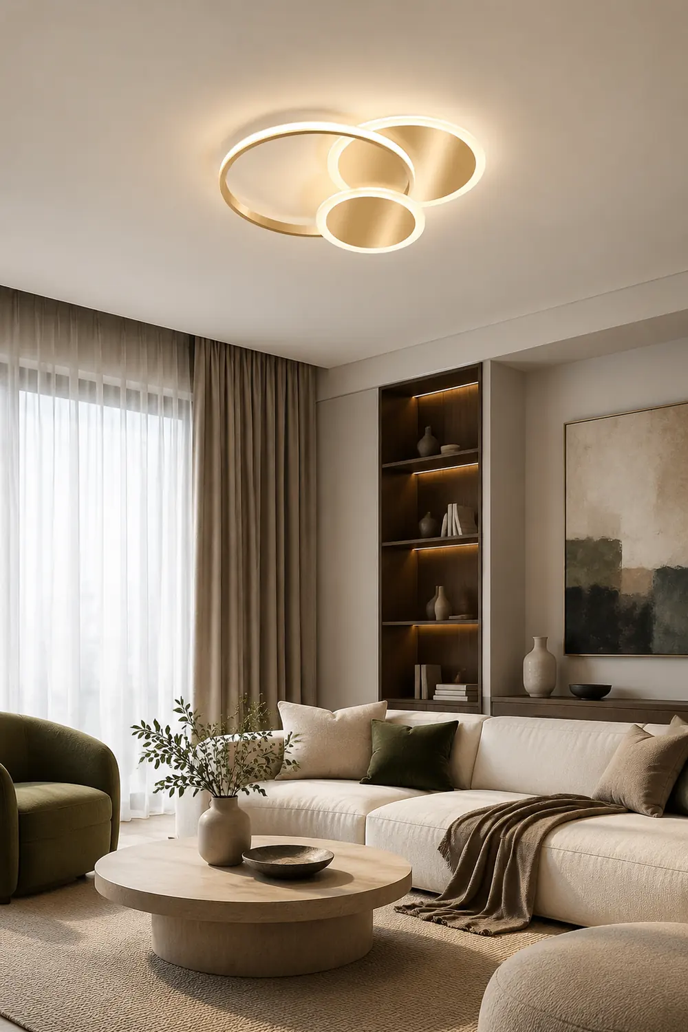 Circles LED Ceiling Light - Lumpaz