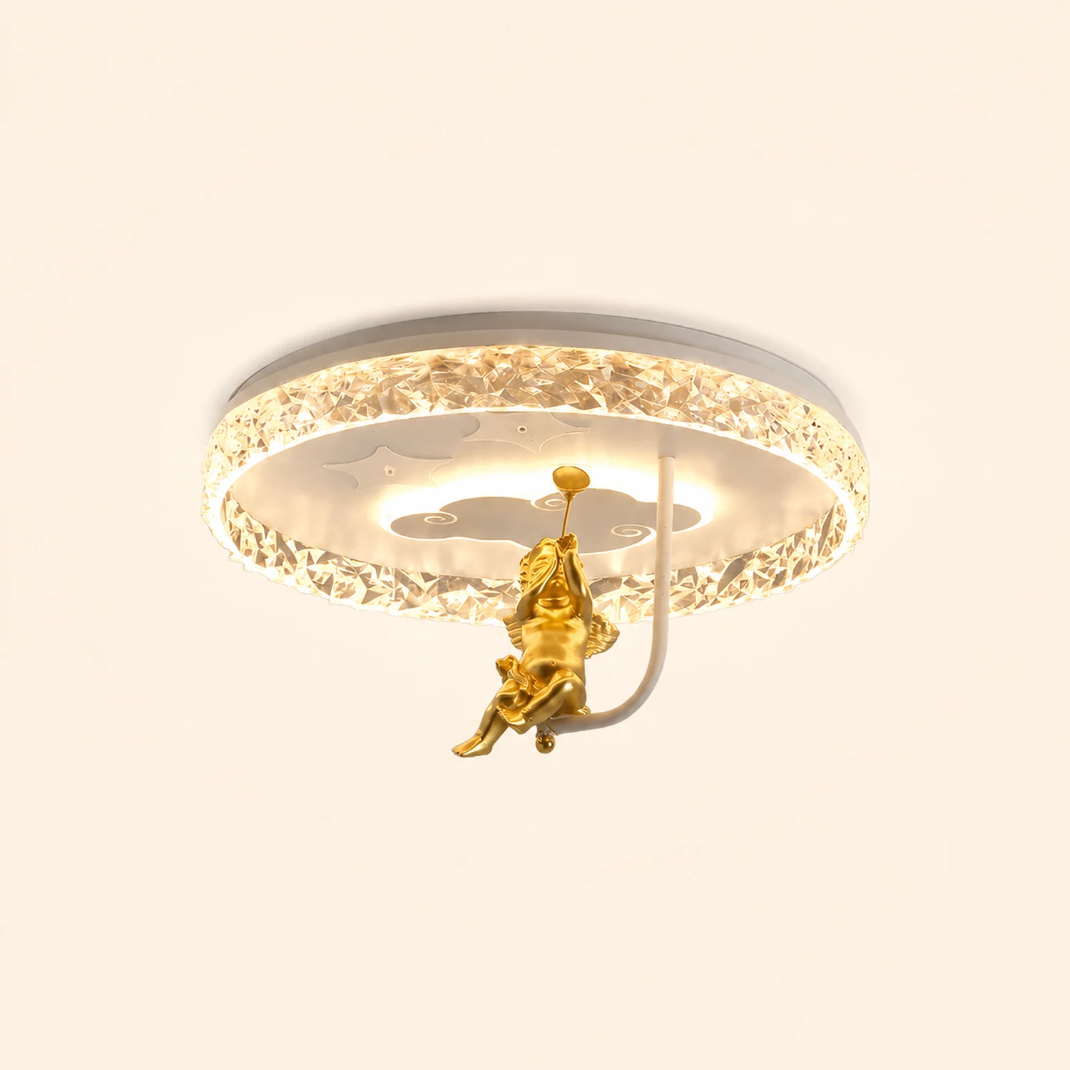Round Carousel Children's Ceiling Lamp - Lumpaz