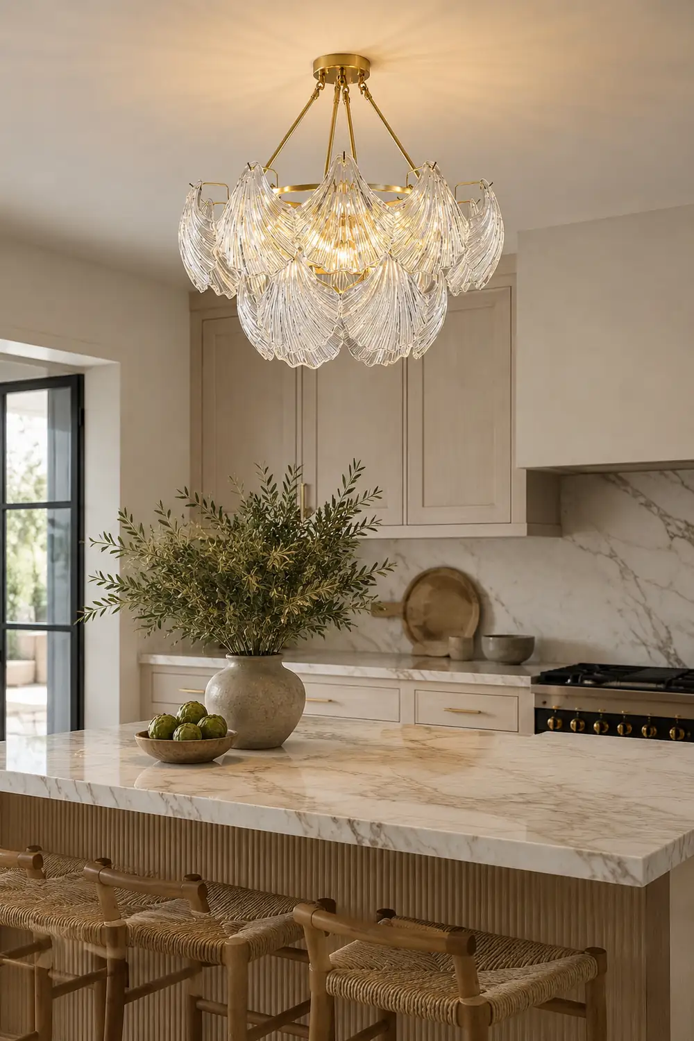 Ribbed Shell Ceiling light - Lumpaz