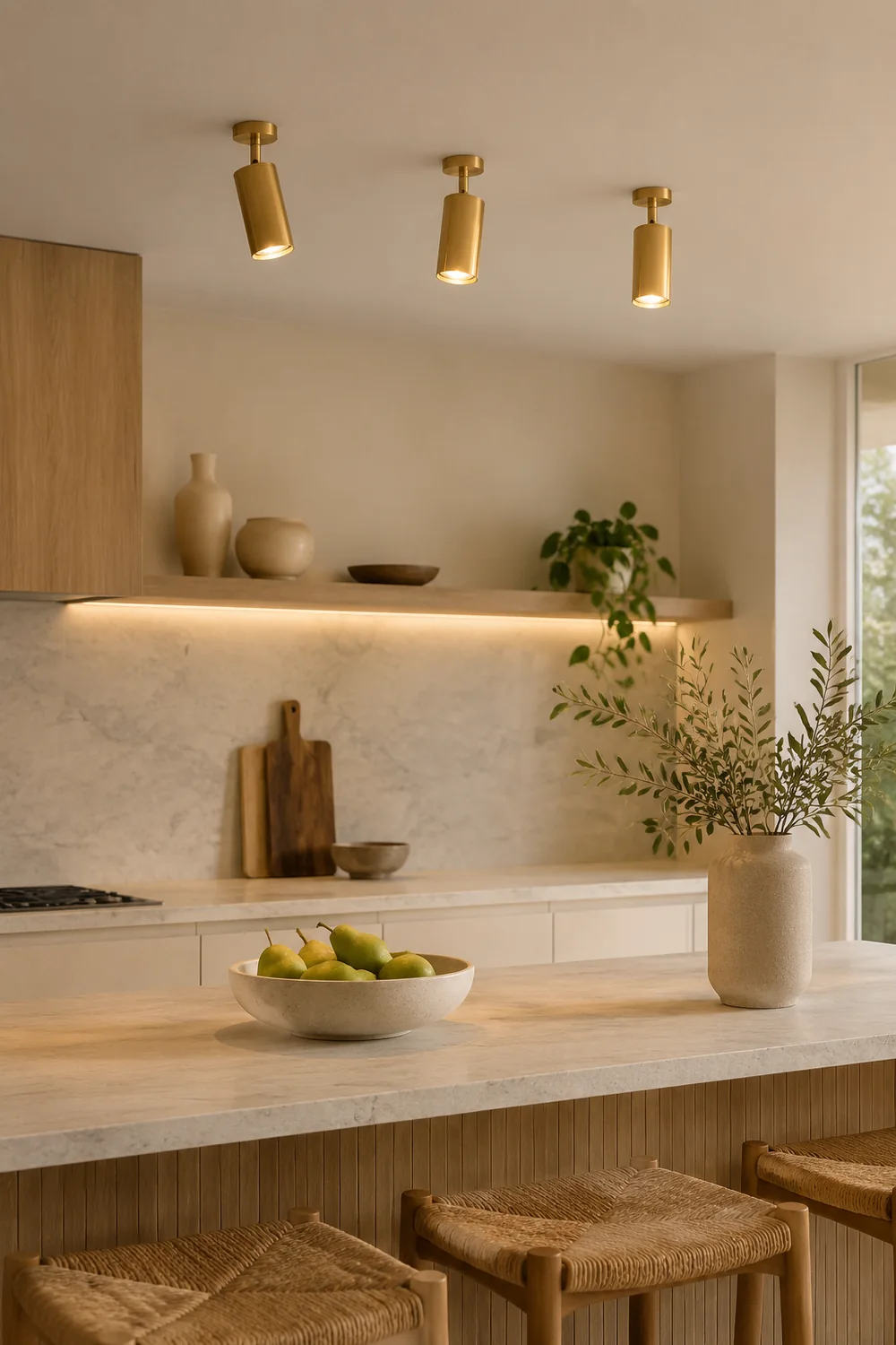 Cylinder Brass Series Ceiling Lamp - Lumpaz