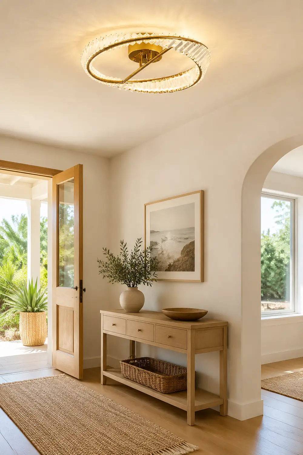 Crystal Rings Ceiling Lamp - Lumpaz