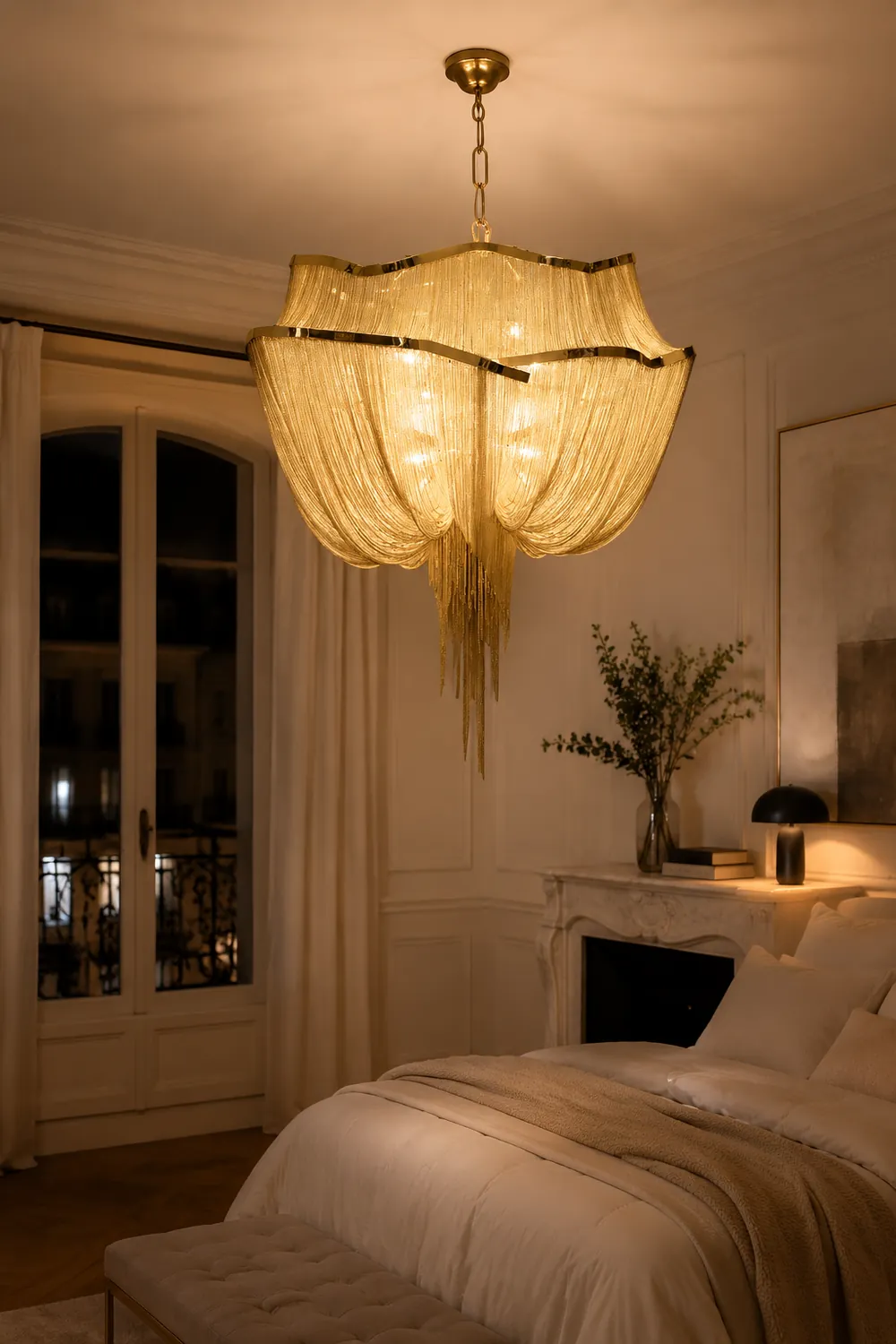 Chains Shimmering Chandelier - Lumpaz