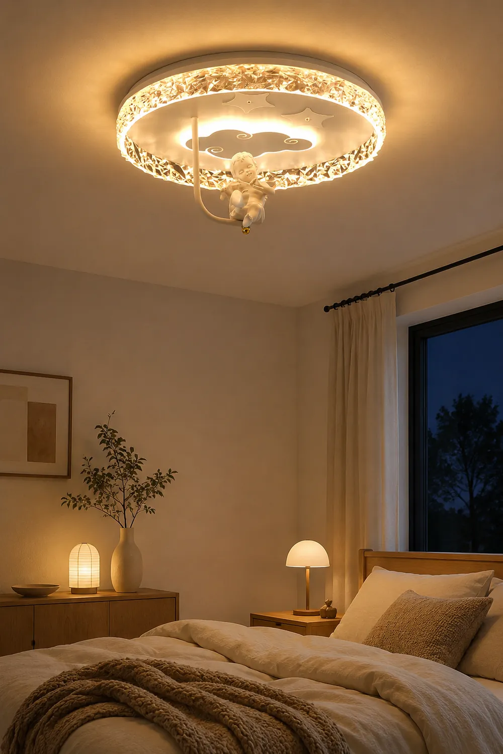 Round Carousel Children's Ceiling Lamp - Lumpaz