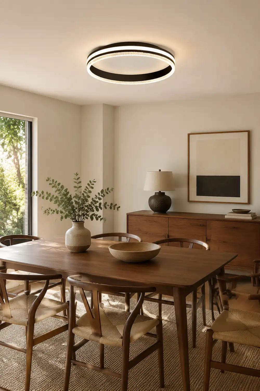 Simple Acrylic Ring Ceiling Light - Lumpaz