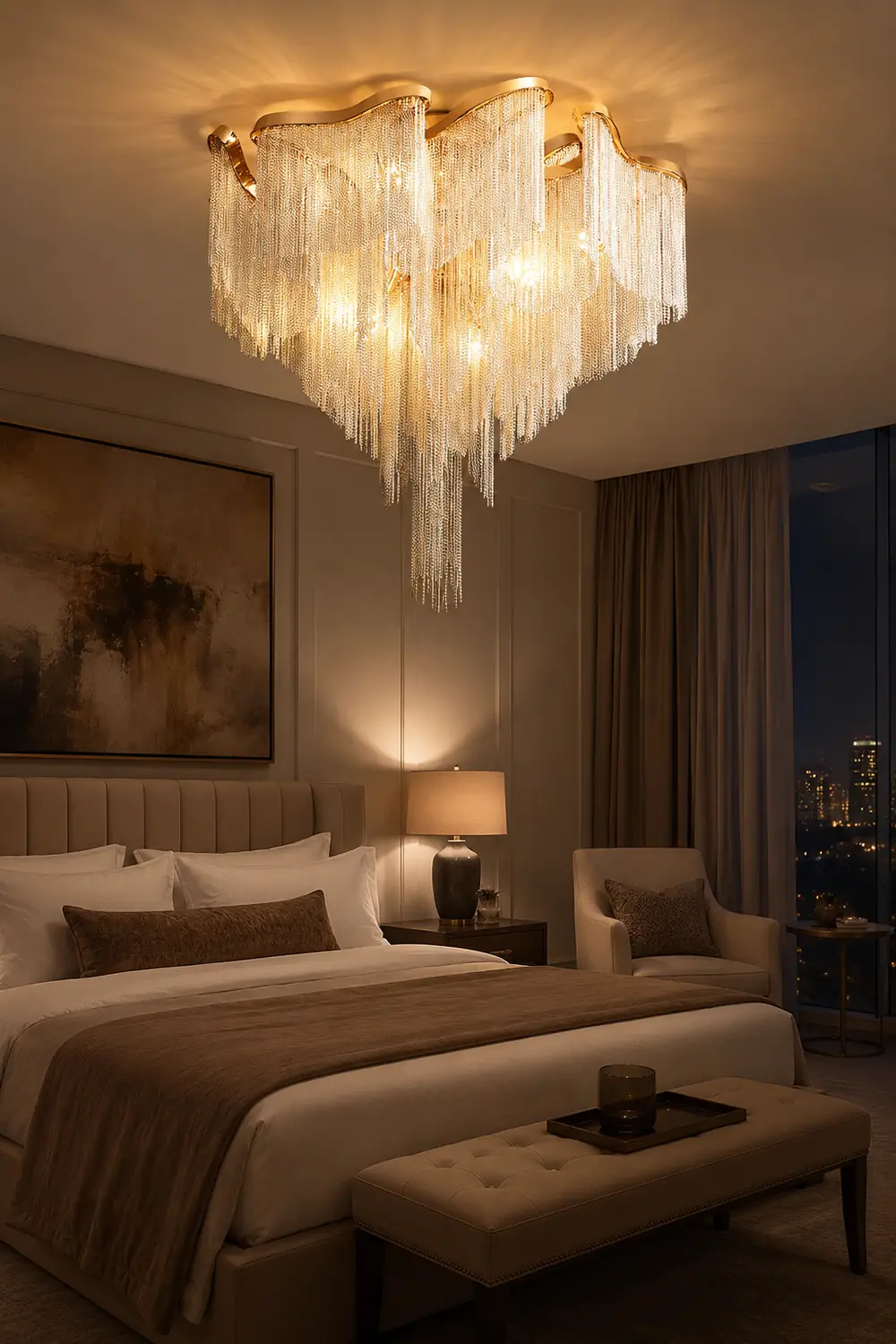 Modern Tassel Ceiling Lamp - Lumpaz