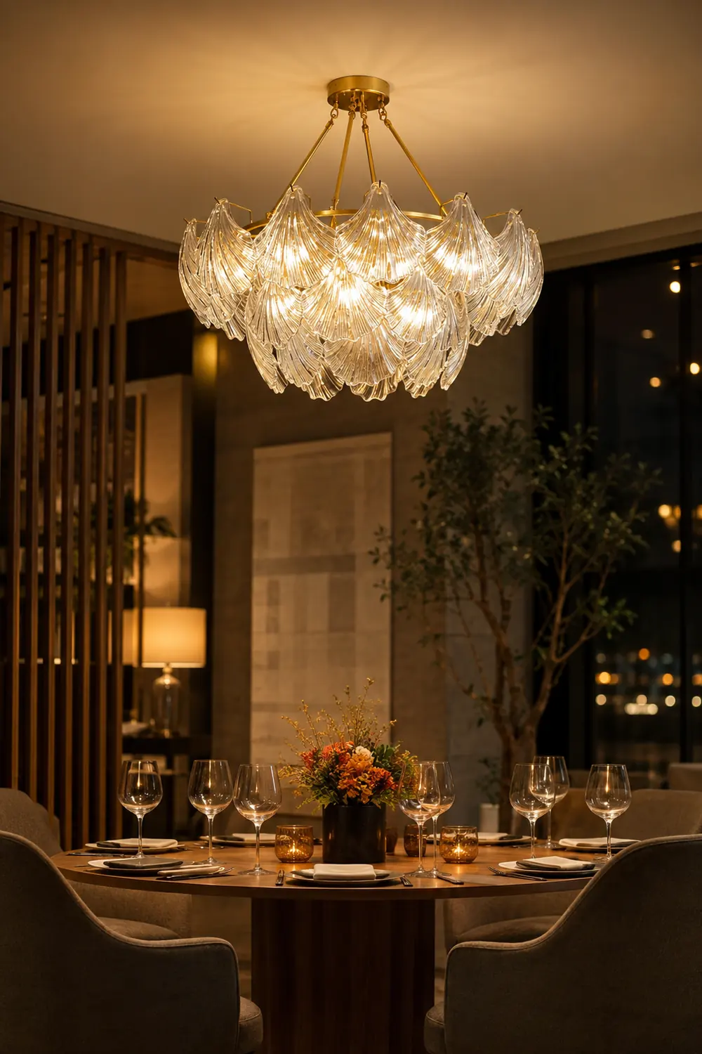 Ribbed Shell Ceiling light - Lumpaz