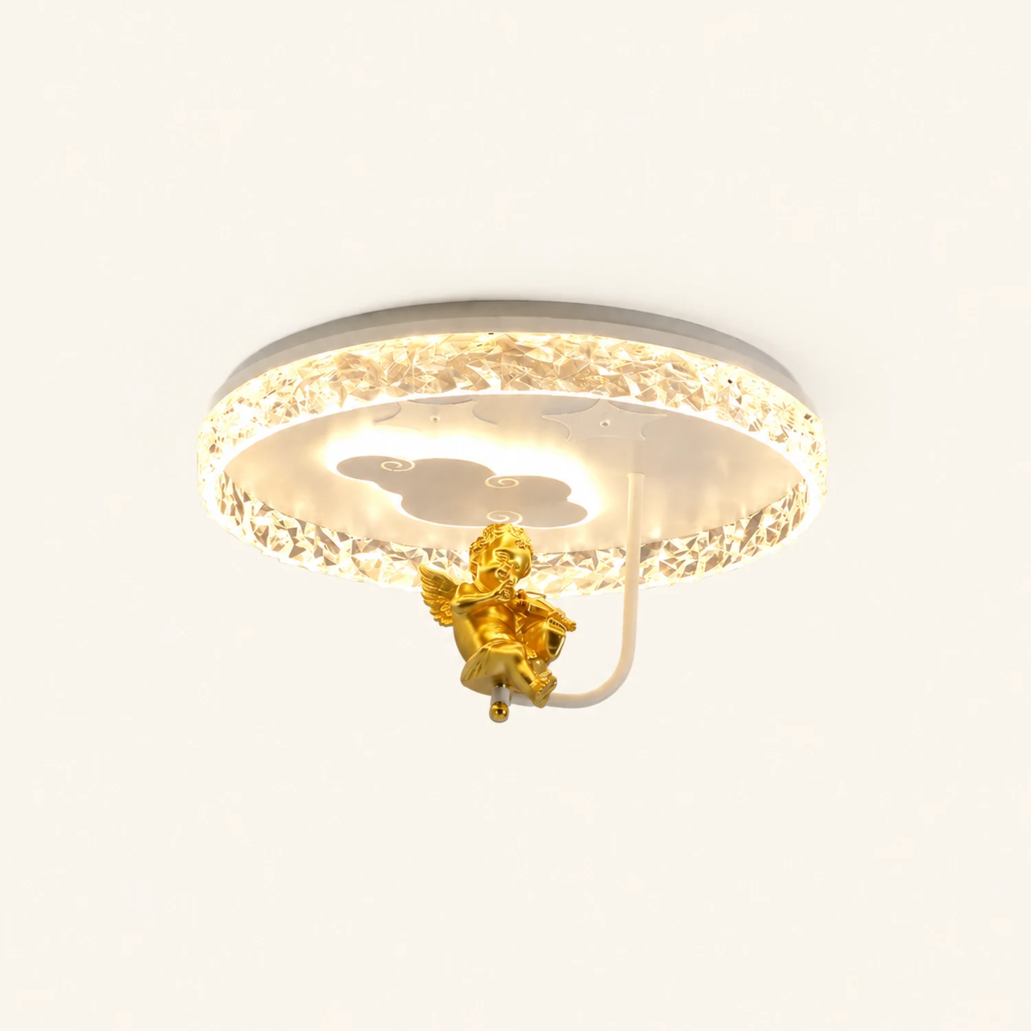 Round Carousel Children's Ceiling Lamp - Lumpaz
