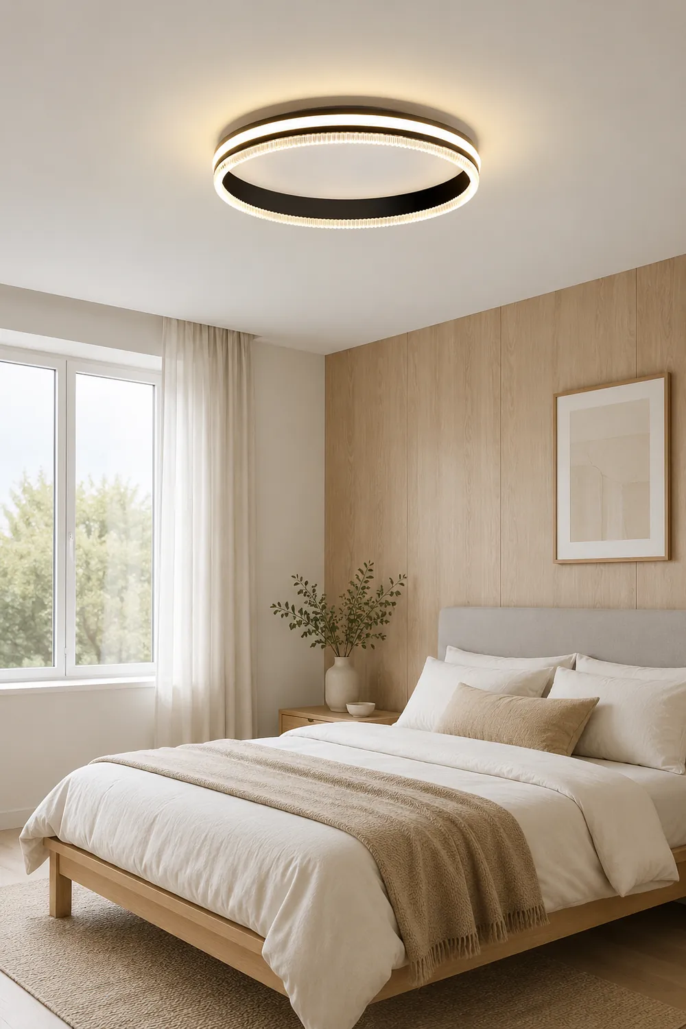 Simple Acrylic Ring Ceiling Light - Lumpaz