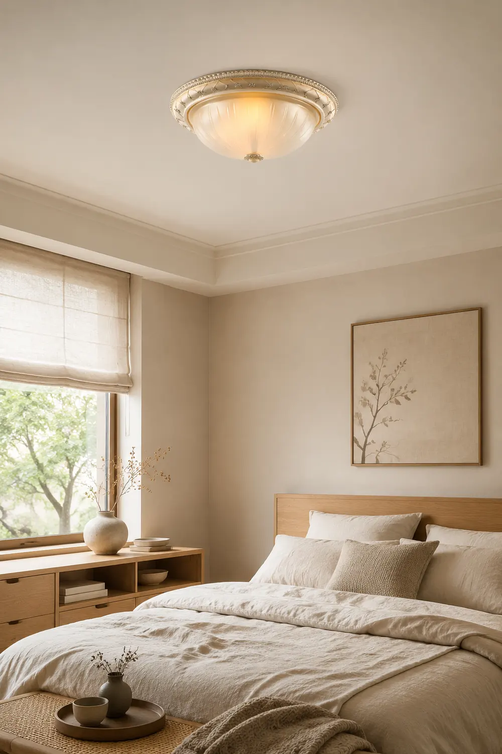 Essentials Flush Ceiling Light - Lumpaz
