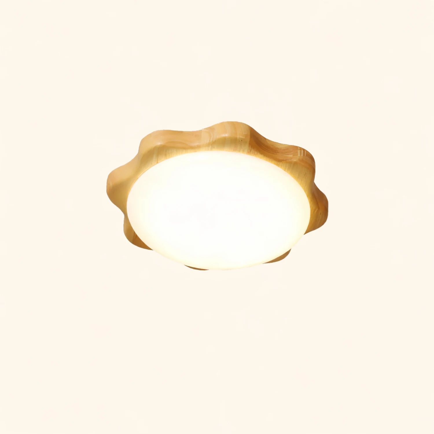 Drum Wood Ceiling Lamp - Lumpaz