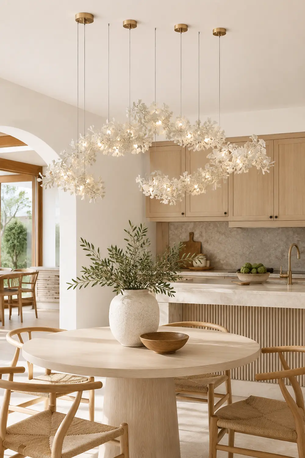 Gingko Chandelier C - Lumpaz