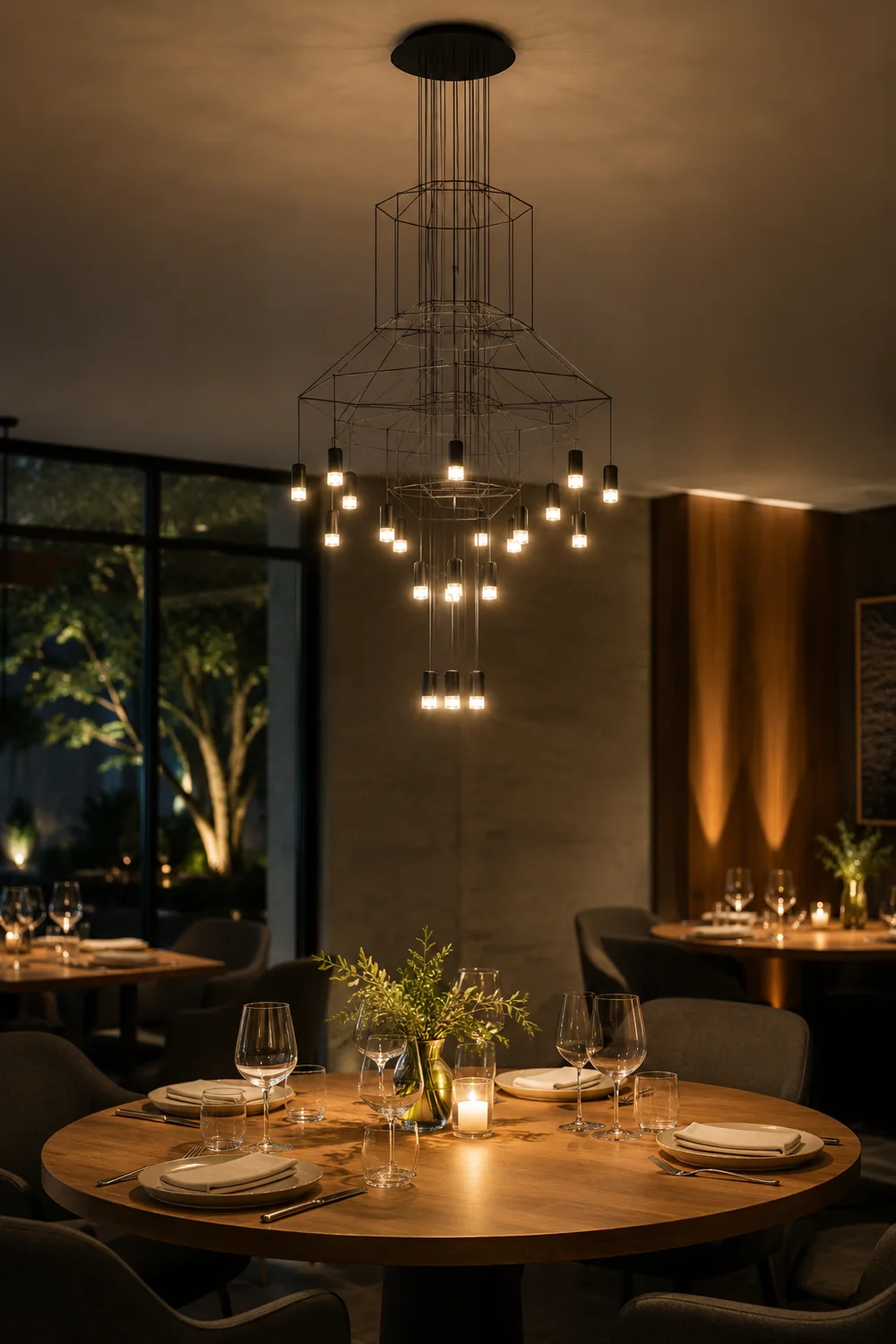 Lines Chandelier - Lumpaz
