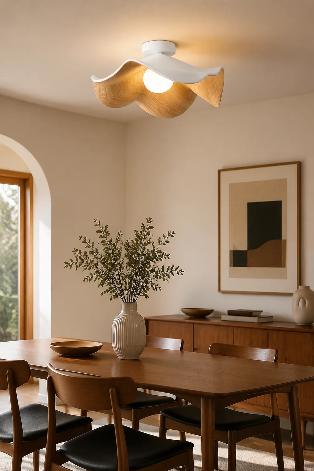 Lotus Leaf Ceiling Lamp - Lumpaz