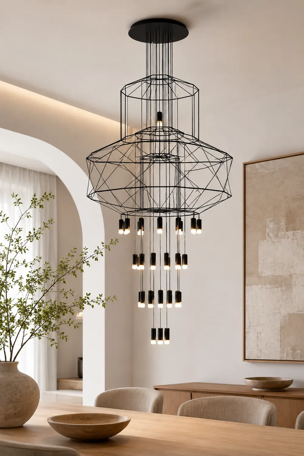 Lines Chandelier - Lumpaz