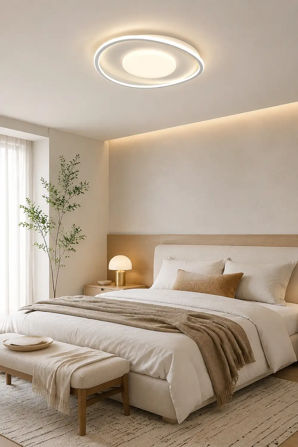 Minimalist Geometry LED Ceiling Light - Lumpaz
