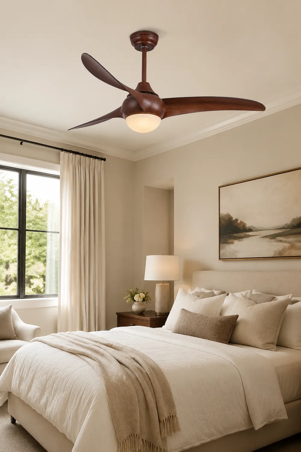 Traditional Ceiling Fan Light - Lumpaz