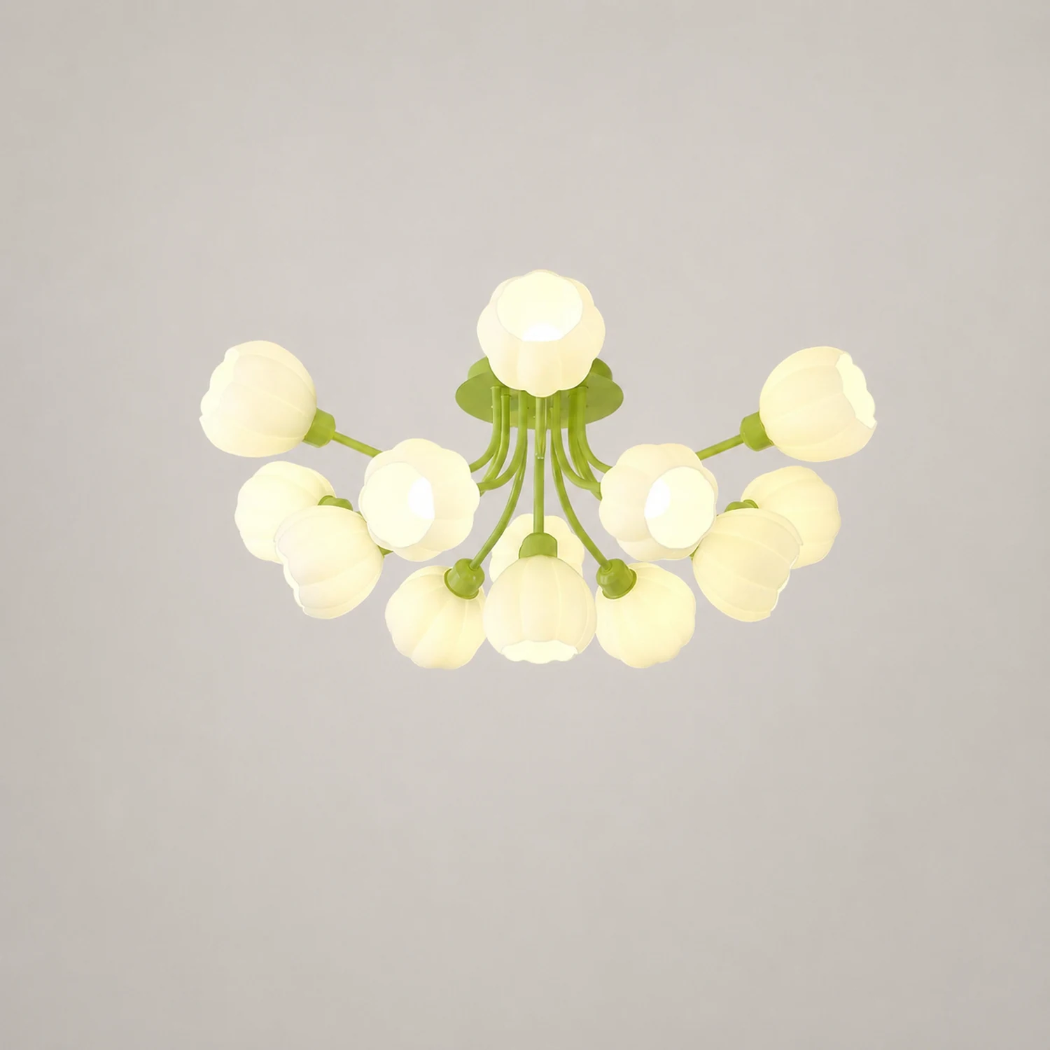 Pumpkin Matcha Ceiling Lamp - Lumpaz