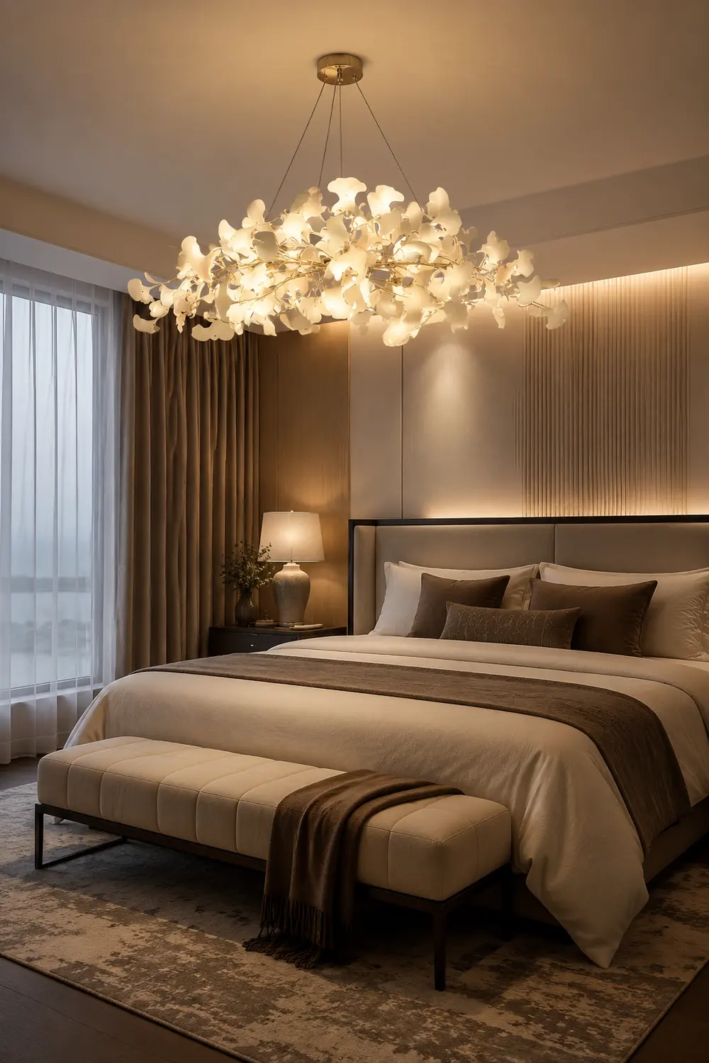 Gingko Chandelier N - Lumpaz