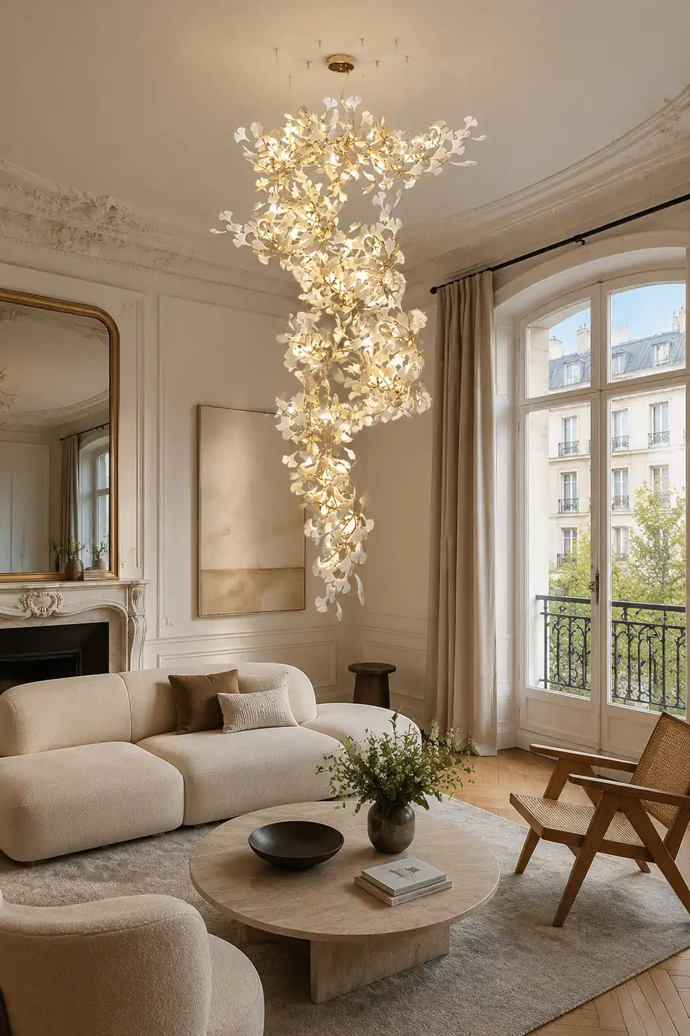 Gingko Chandelier F - Lumpaz