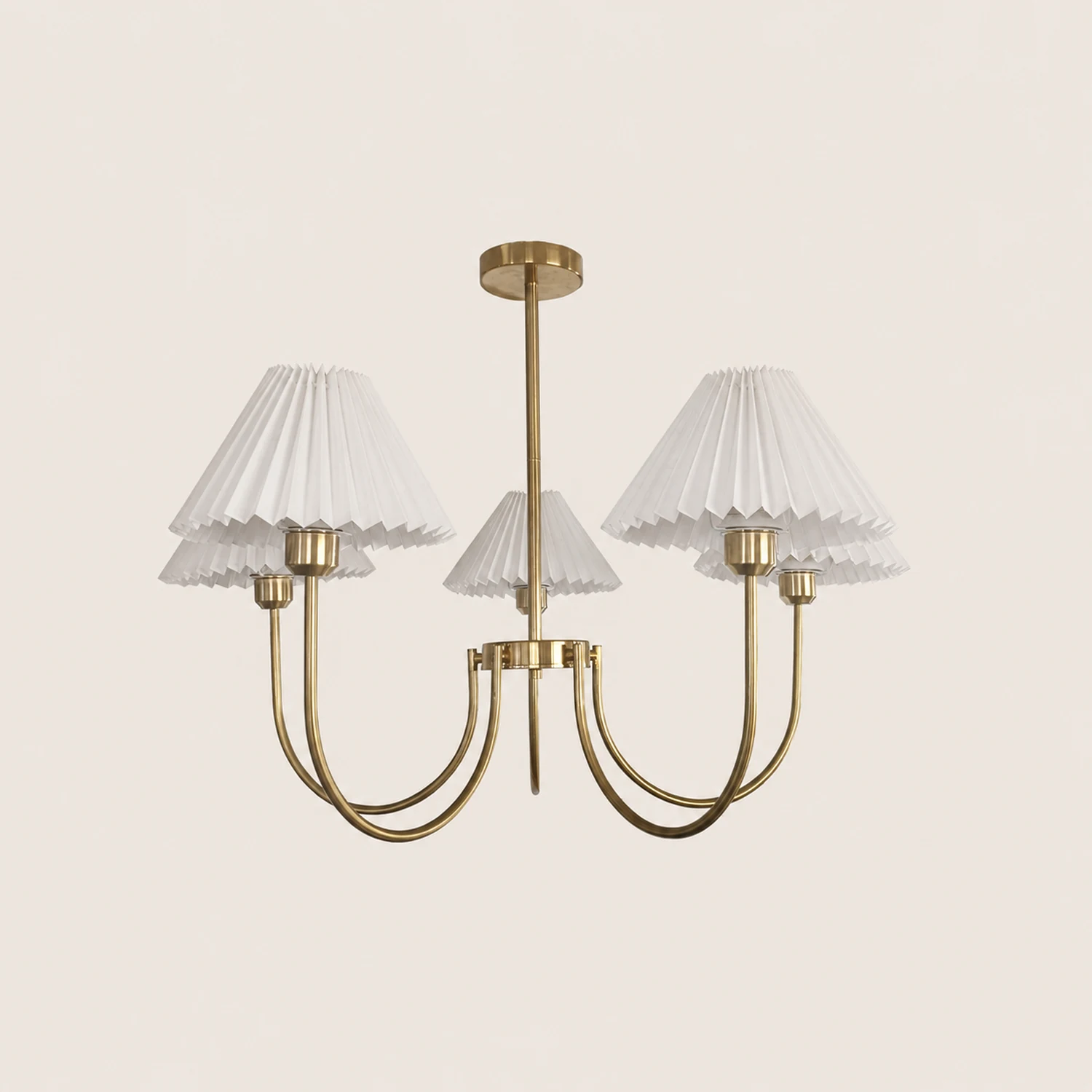 Lenore Pleated Chandelier - Lumpaz