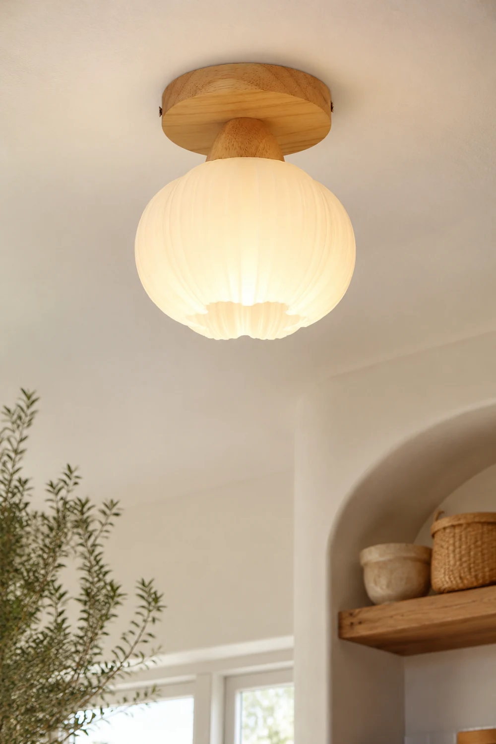 Large Flower Bag Ceiling Lamp - Lumpaz