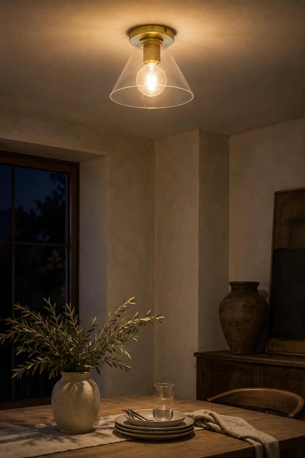 Simple Style Flush Mount Light - Lumpaz