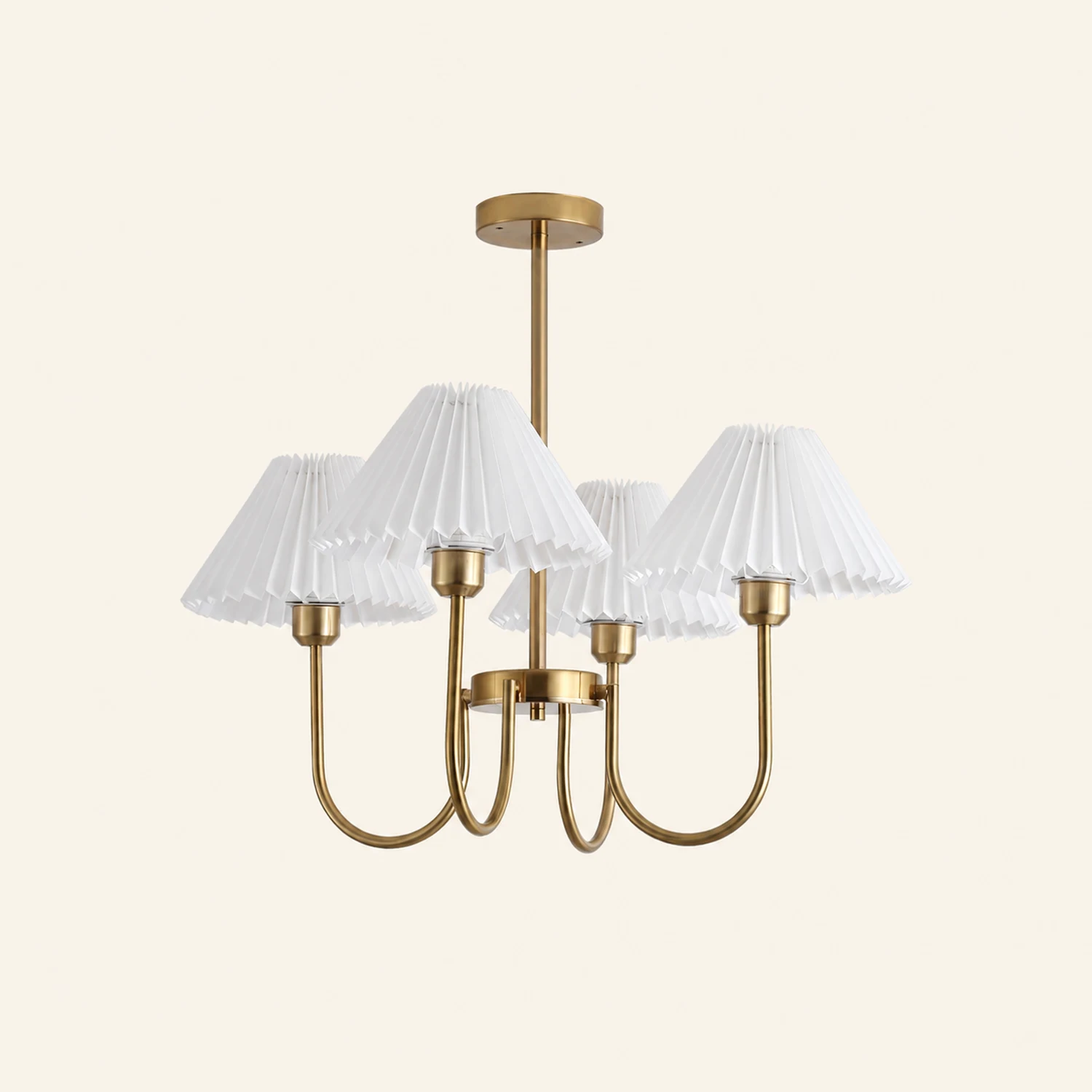 Lenore Pleated Chandelier - Lumpaz