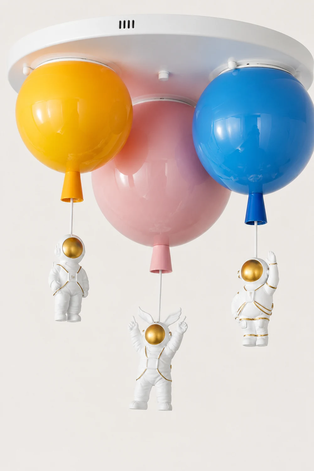 Astronaut Glossy Balloon Ceiling Lamp - Lumpaz