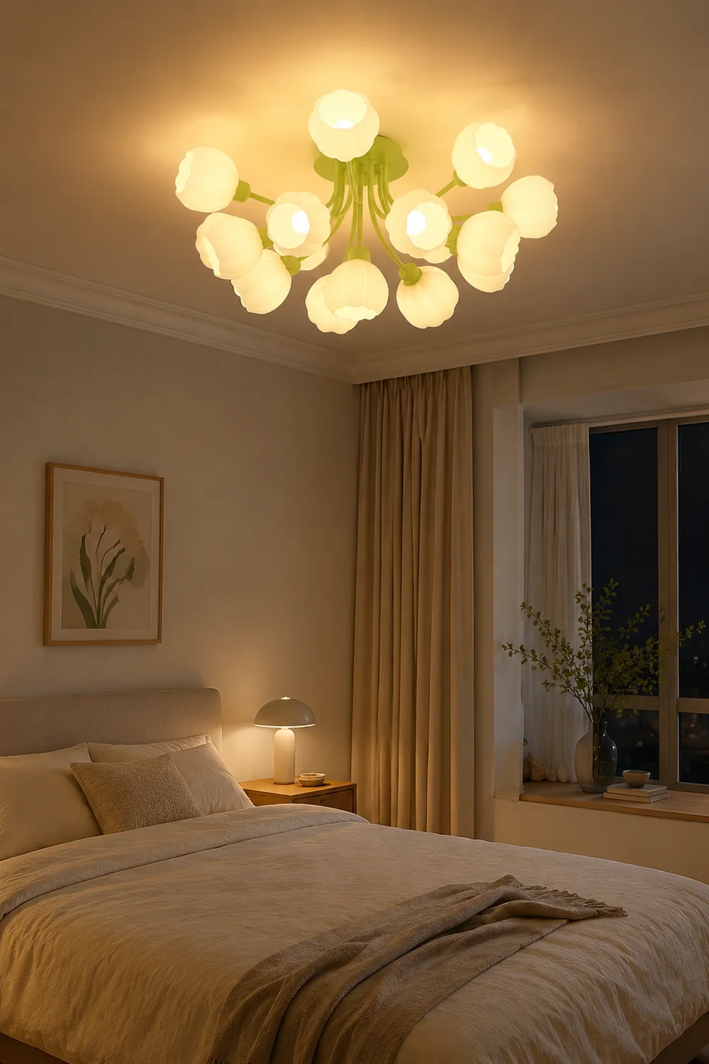 Pumpkin Matcha Ceiling Lamp - Lumpaz